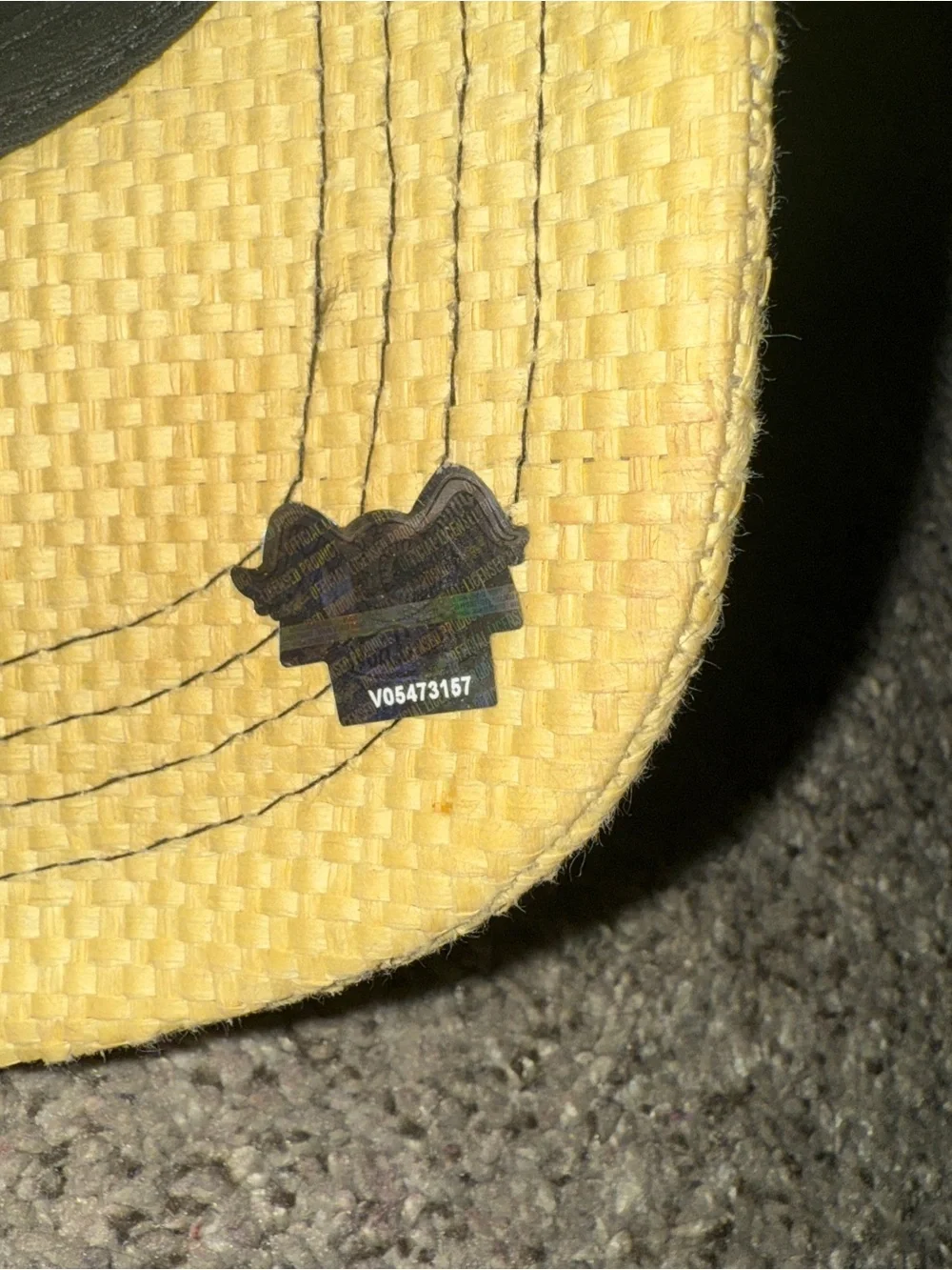 Von Dutch Yellow and Black Trucker Hat w/ tag